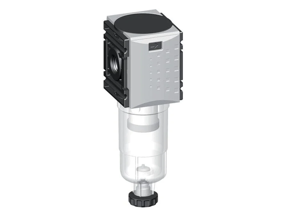 Microfilter 0.01microns G1/4'' 190 l/min Auto Metal Futura 0