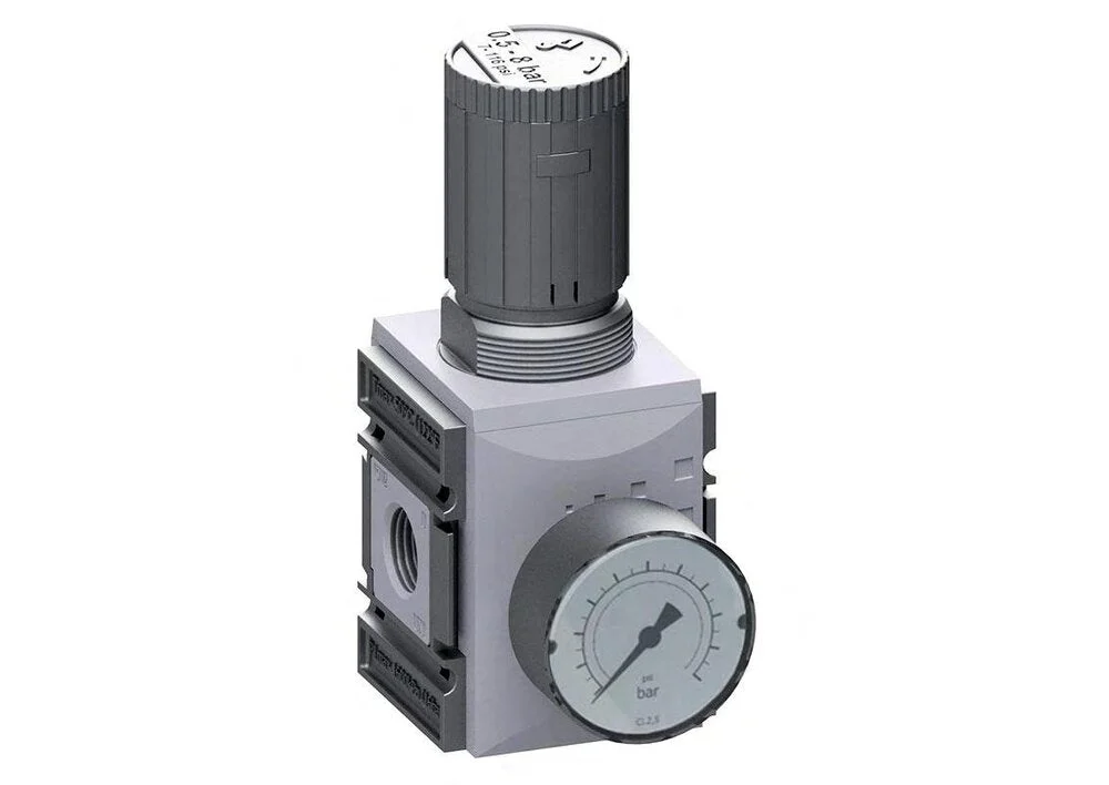 Pressure Regulator G3/8'' 5200 l/min 0.5-8.0bar/7-116psi PA Safety Futura 2