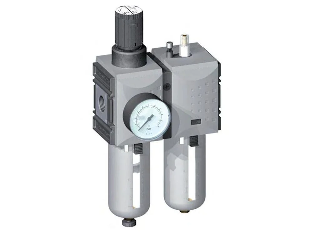 FRL 2-Part G1'' 12000 l/min 0.2-4.0bar/3-58psi Auto Polycarbonate Futura 4