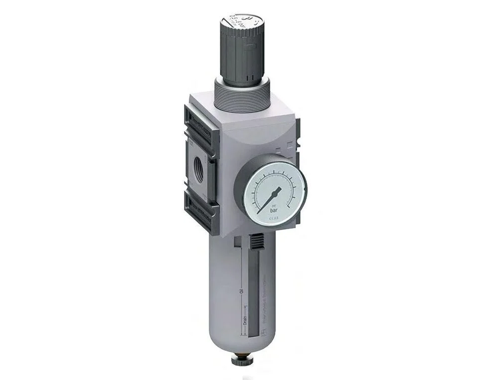 Filter-Regulator G1'' 13000 l/min 0.1-2.0bar/1-29psi Auto (Closed Without Pressure) Polycarbonate Futura 4