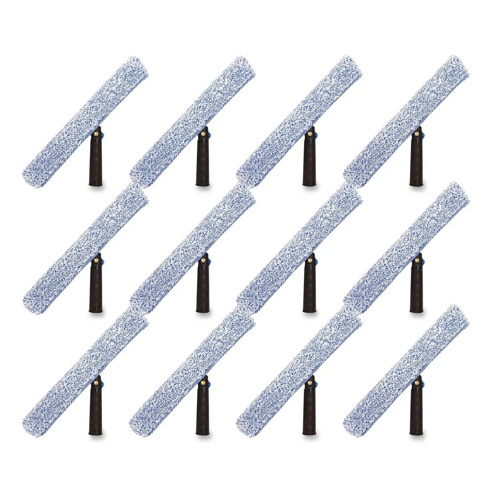 Gritt Commercial Heavy-Duty Swivel Window Washer, 14-in Wide Blade, 12/Carton