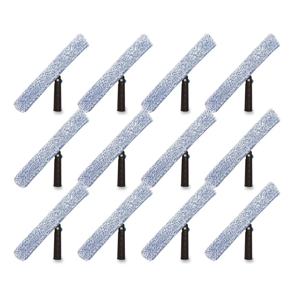 Gritt Commercial Heavy-Duty Swivel Window Washer, 18-in Wide Blade, 12/Carton