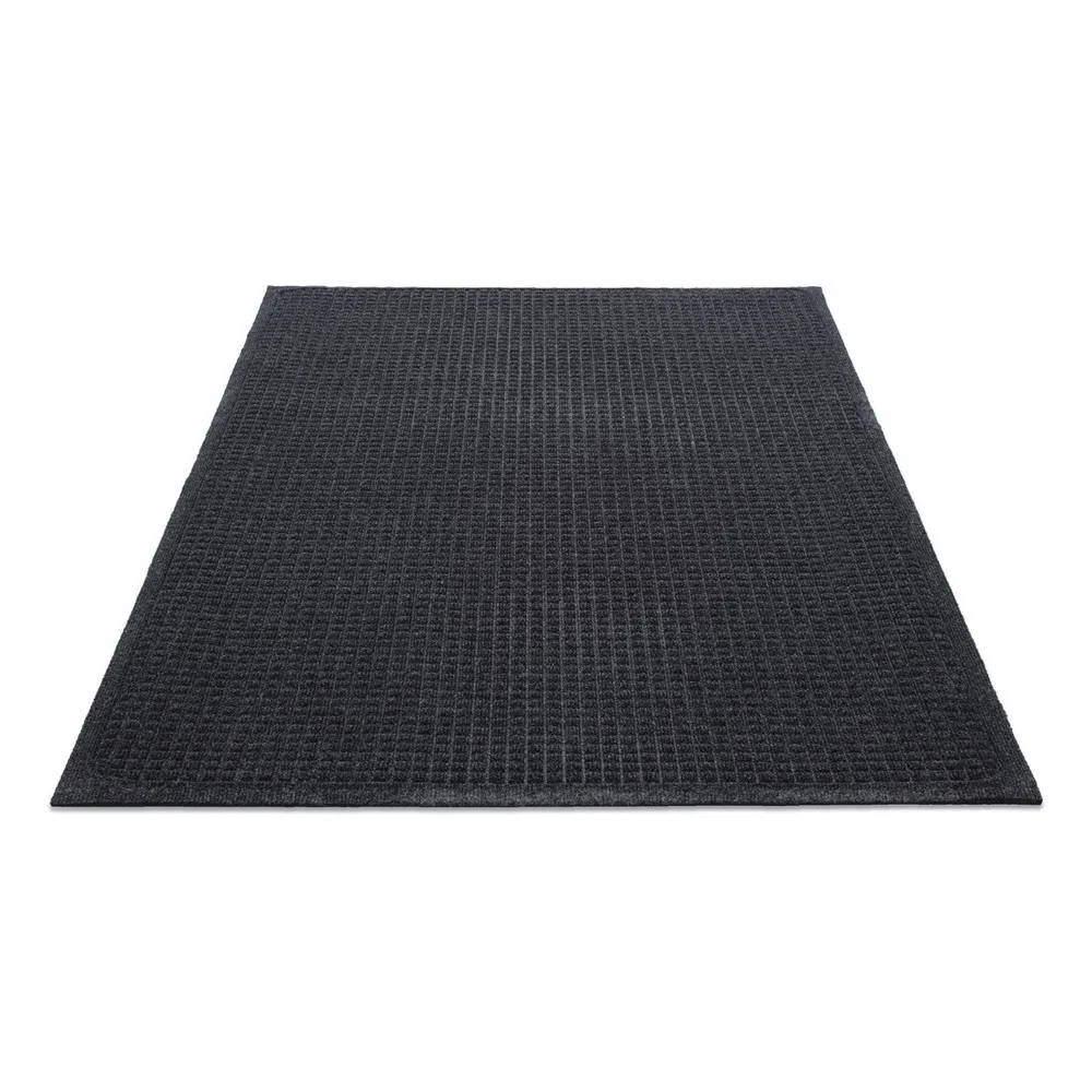 Guardian EcoGuard 36 in. x 60 in. Rubber Indoor/Outdoor Wiper Mat - Charcoal