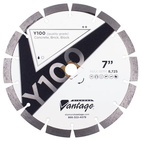 Diamond Vantage 7 x .095 x DM-5/8 General Purpose, Value Grade, Segmented Blade