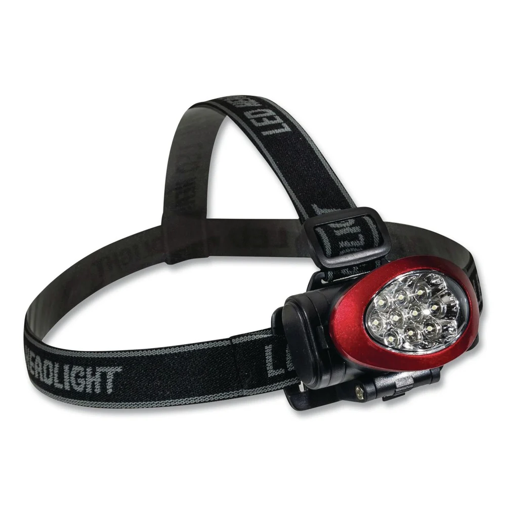 GoGreen Power GG-113-10HLRD LED Headlights, 3 AAA Batteries (Included), Red