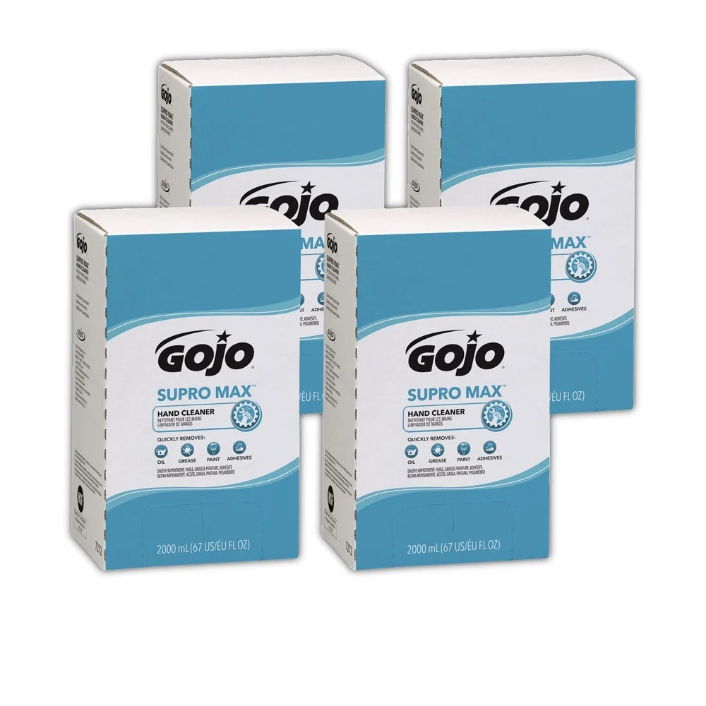 GOJO Industries SUPRO MAX Unscented 2000 mL Hand Cleaner Refill for PRO TDX Dispenser (4/Carton)