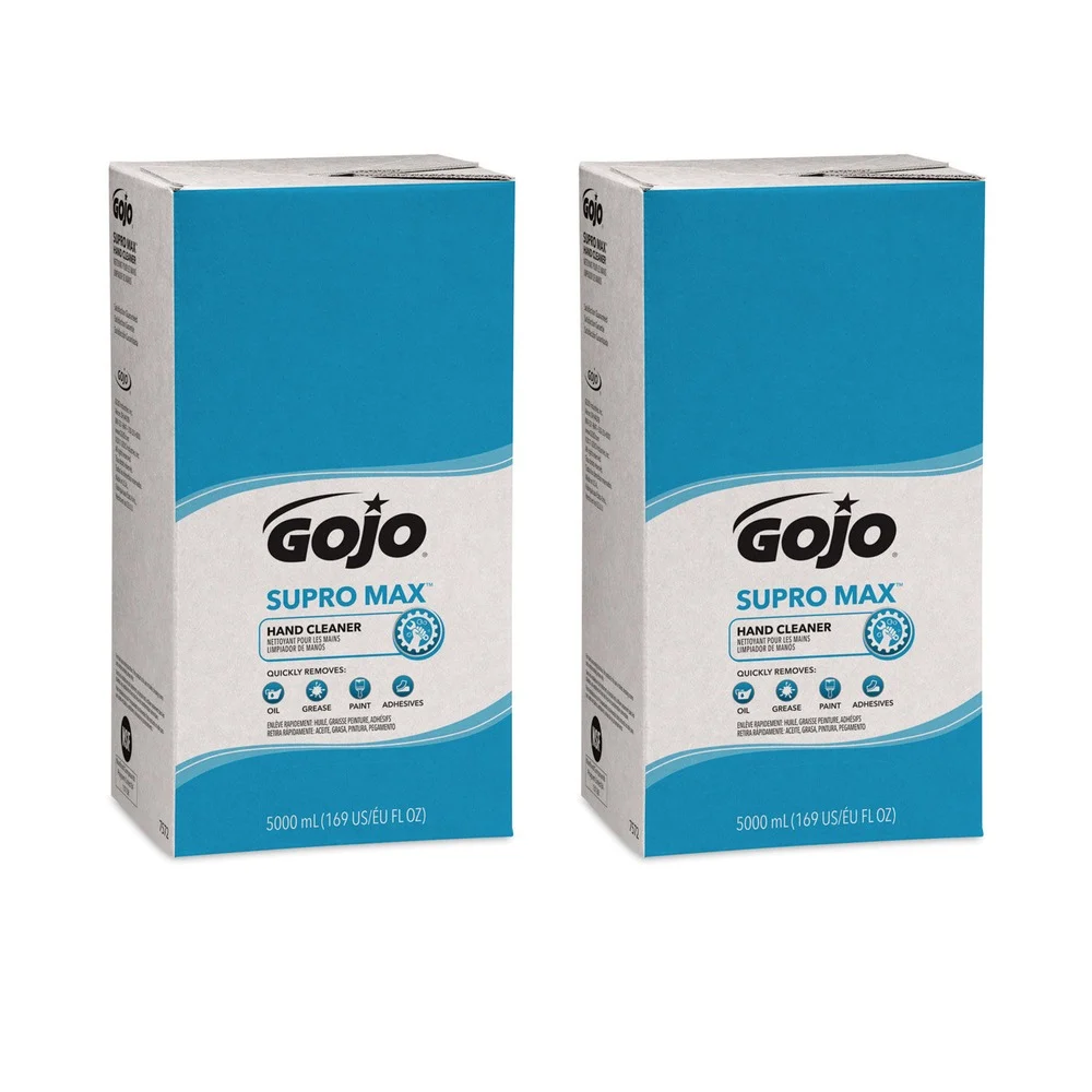 GOJO Industries SUPRO MAX Floral Scent 5000 mL Hand Cleaner Refill for PRO TDX Dispenser (2/Carton)