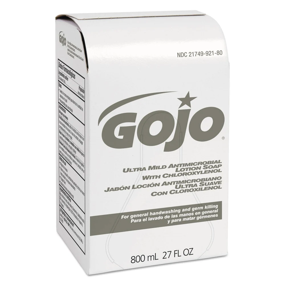 GOJO Industries 800 milliliter Ultra Mild Lotion Soap Refill with Chloroxylenol - Coconut Scent