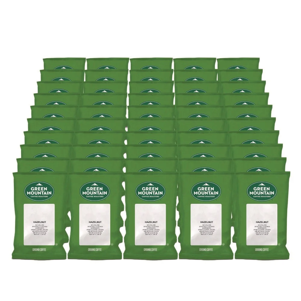 Green Mountain Coffee 2.2 oz. Coffee Fraction Packs - Hazelnut (50/Carton)