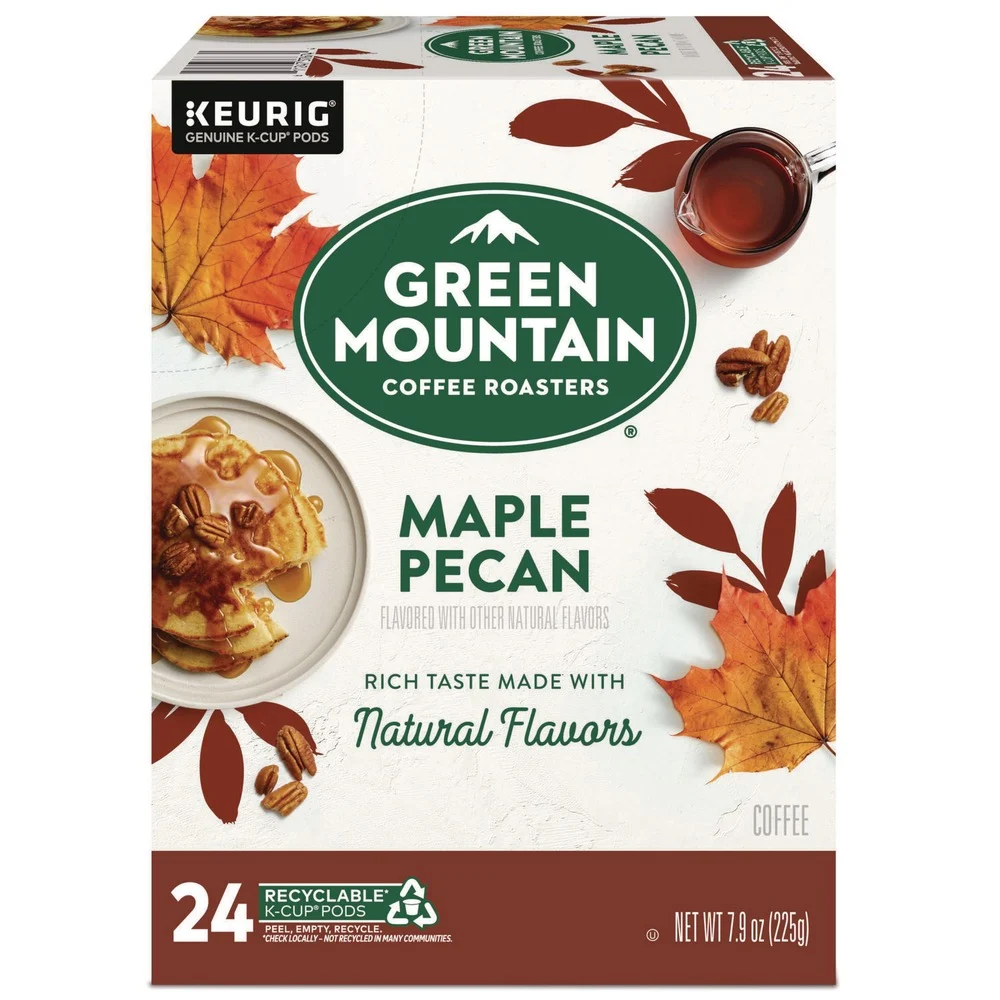 Green Mountain Coffee 5000369064 K-Cup Pods - Maple Pecan (24/Box)