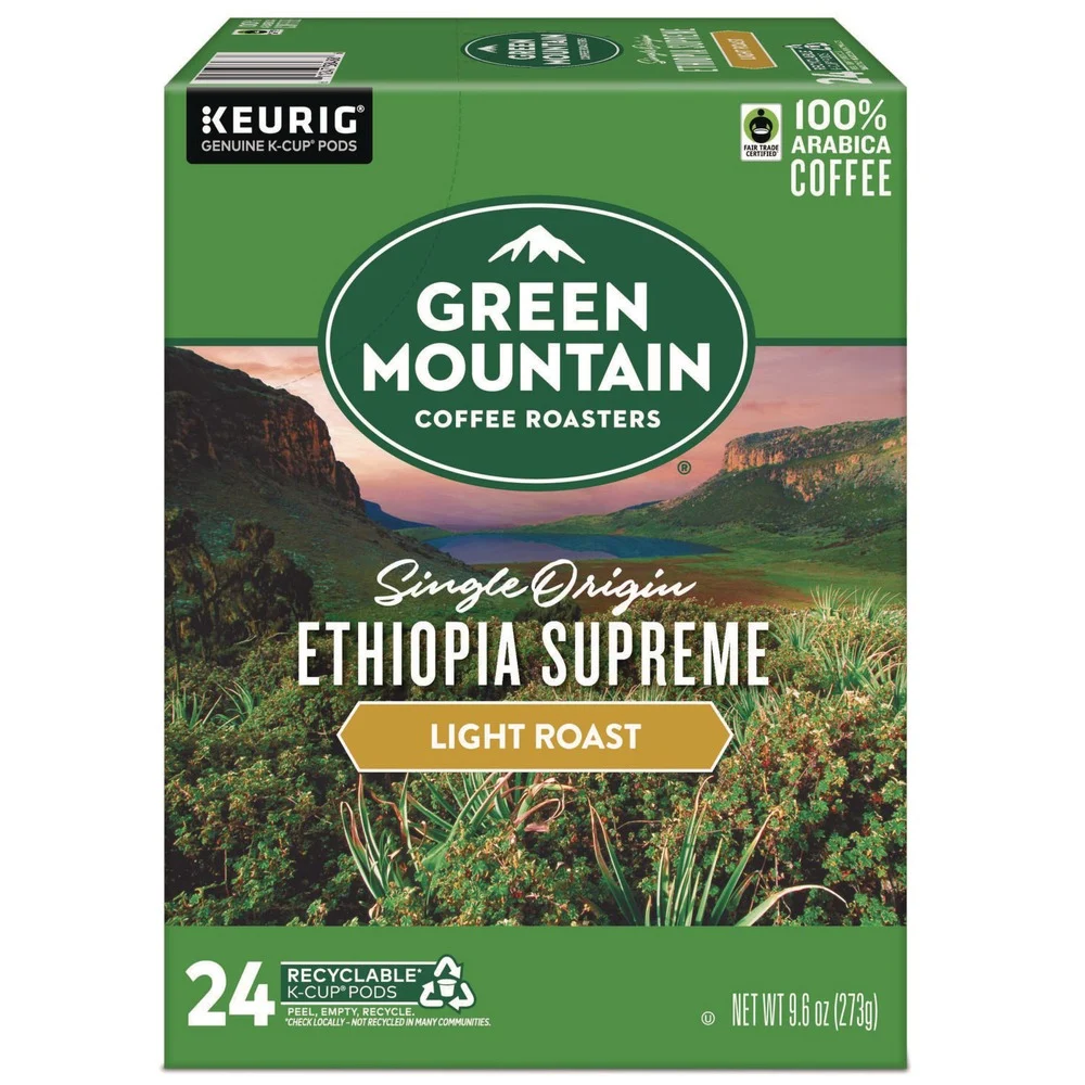 Green Mountain Coffee K-Cups - Ethiopian Supreme (24/Box)