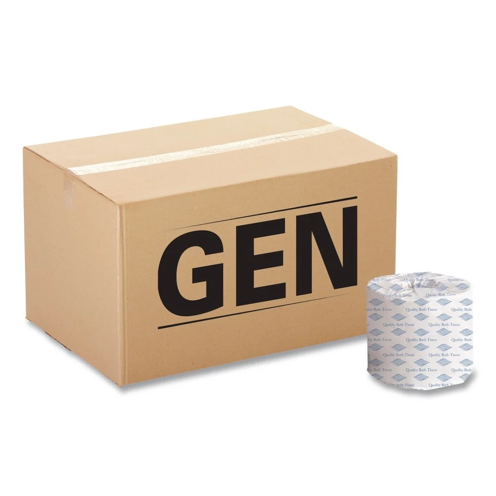 GEN 1-Ply Small Roll Septic-Safe Bath Tissue - White (60 Rolls/Carton)