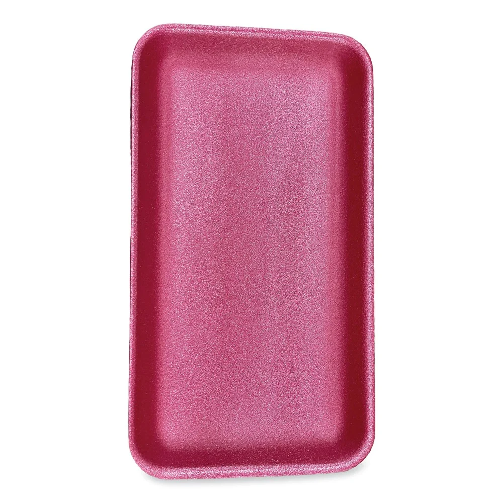 GEN 1525PINK 14.5 in. x 8 in. x 0.75 in. #1525 Meat Trays - Pink (250/Carton)