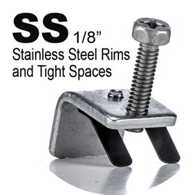 GoClips SS – 1/8″ Rims - Pack of 50