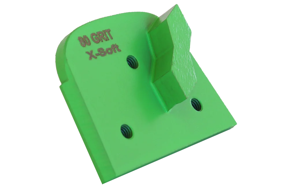 SlideMAG Grinding Segment for Hard to Very Hard Concrete - Pack of 9
