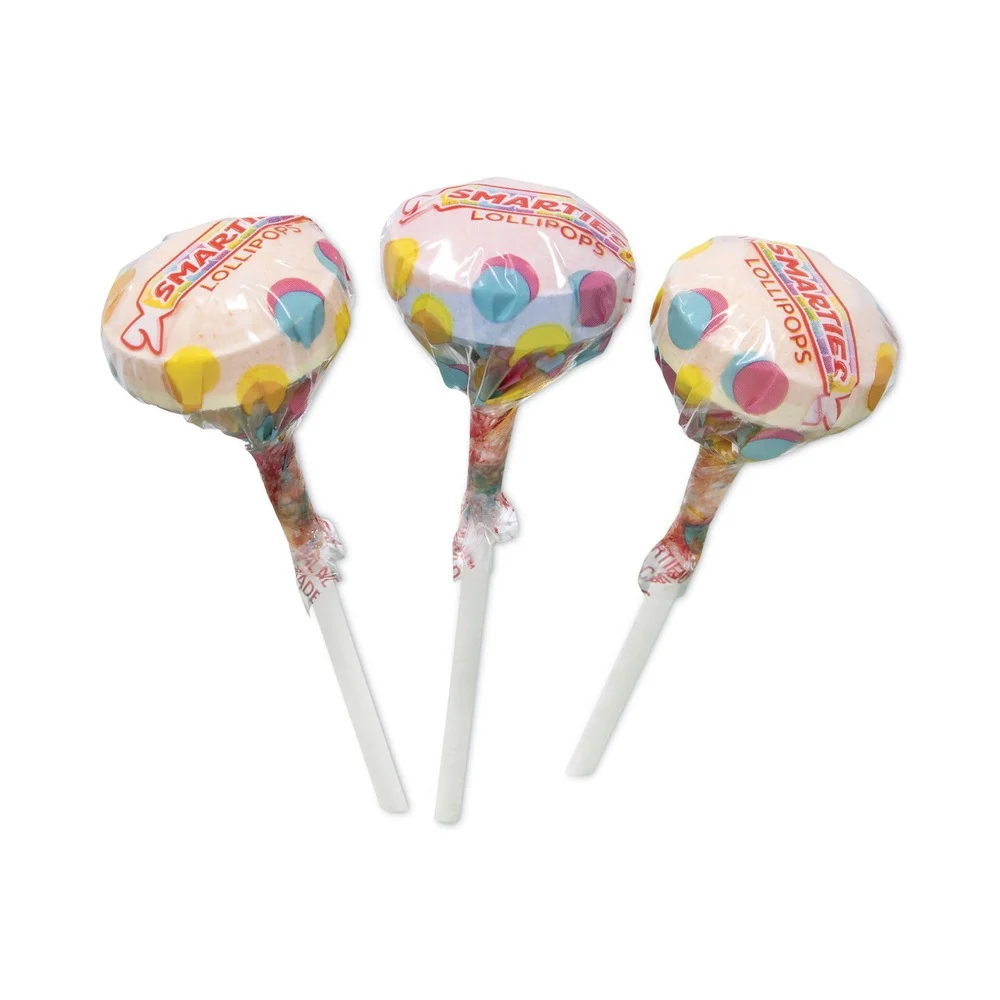 Nestle Smarties 34 oz. Jar Lollies Lollipops