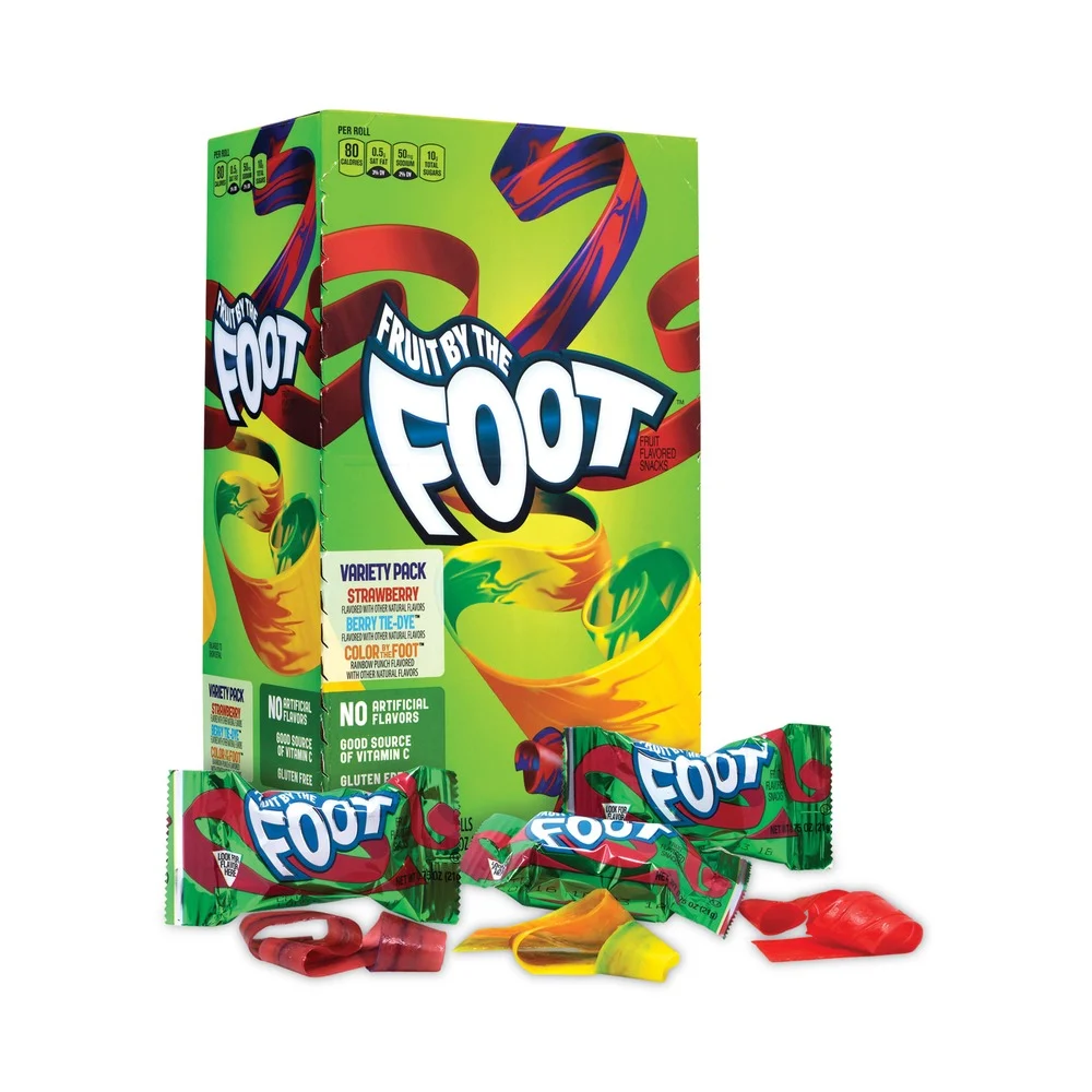 Betty Crocker 41909 0.75 oz. Fruit By The Foot Variety Pack - Assorted Flavors (36/Carton)