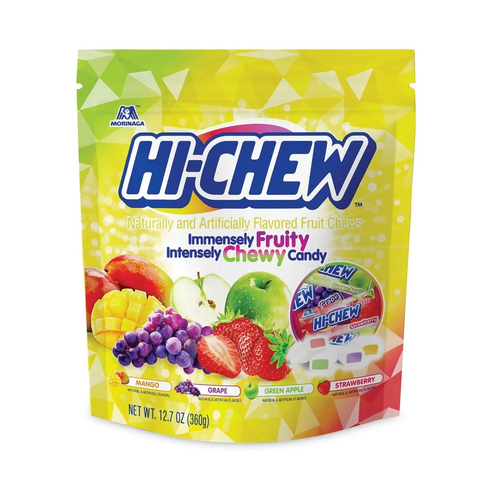 Hi-Chew 51370 12.7 oz. Pouch Fruit Chews - Original (3/Carton)