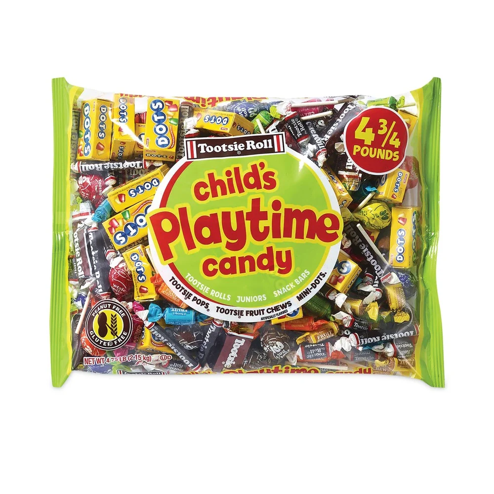 Tootsie Roll 5881 4.75 lbs. Bag Childs Play Assortment Pack - Assorted