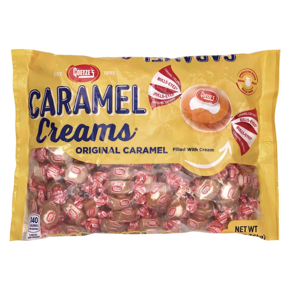 Goetze's 070622381016 48 oz Caramel Creams Candy