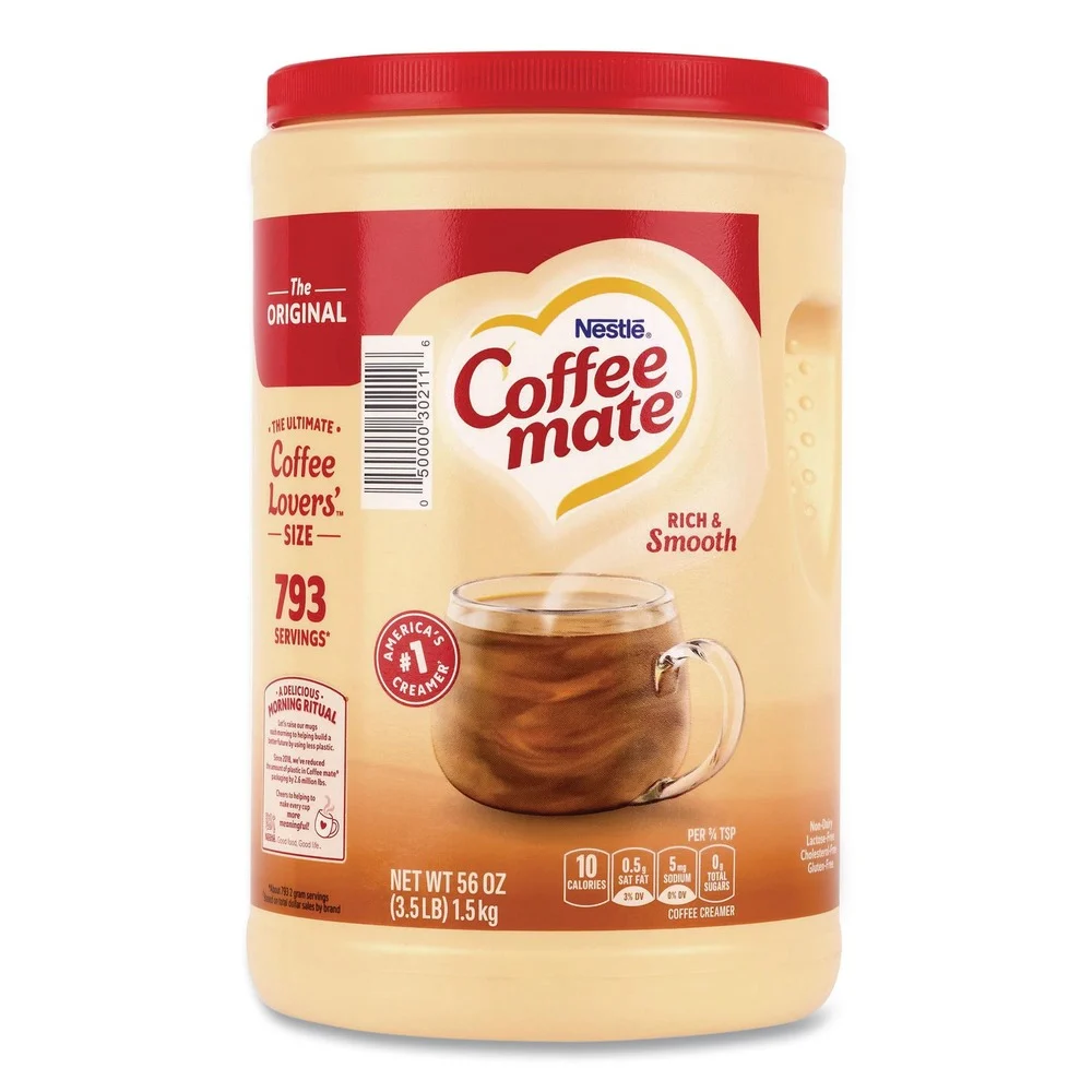 Coffee mate 050000302116 56 oz. Canister Original Powdered Coffee Creamer