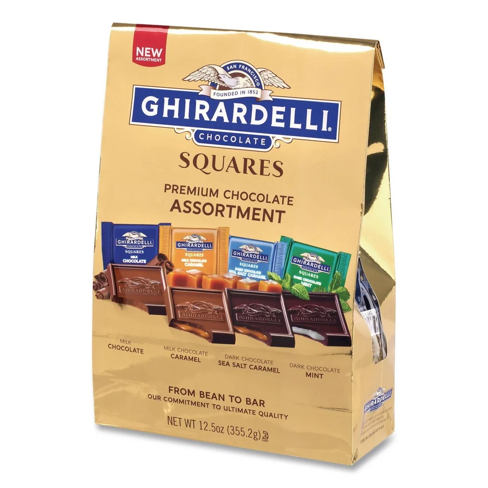 Ghirardelli 10004434 12.5 oz. Premium Chocolate XL Bag - Assorted