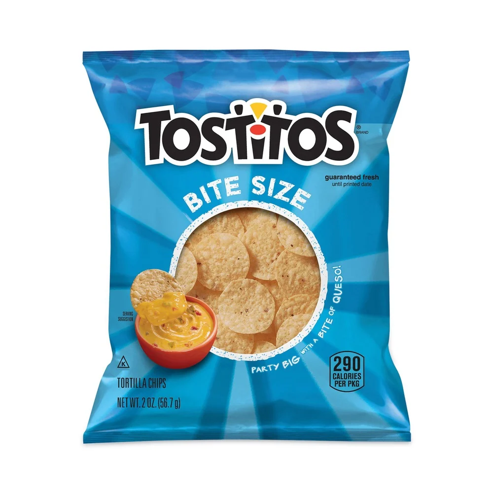 Tostitos 44380 2 oz. Bite Size Tortilla Chips (64/Carton)