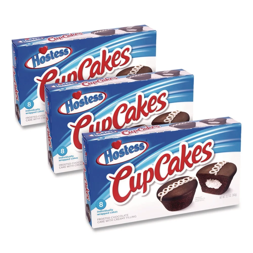 Hostess 810128792394 1.59 oz CupCakes - Chocolate (24/Carton)