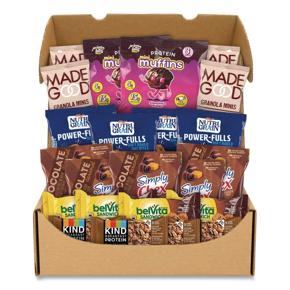 Snack Box Pros 810128792936 Chocolate for Breakfast Snack Box - Chocolate (23/Box)