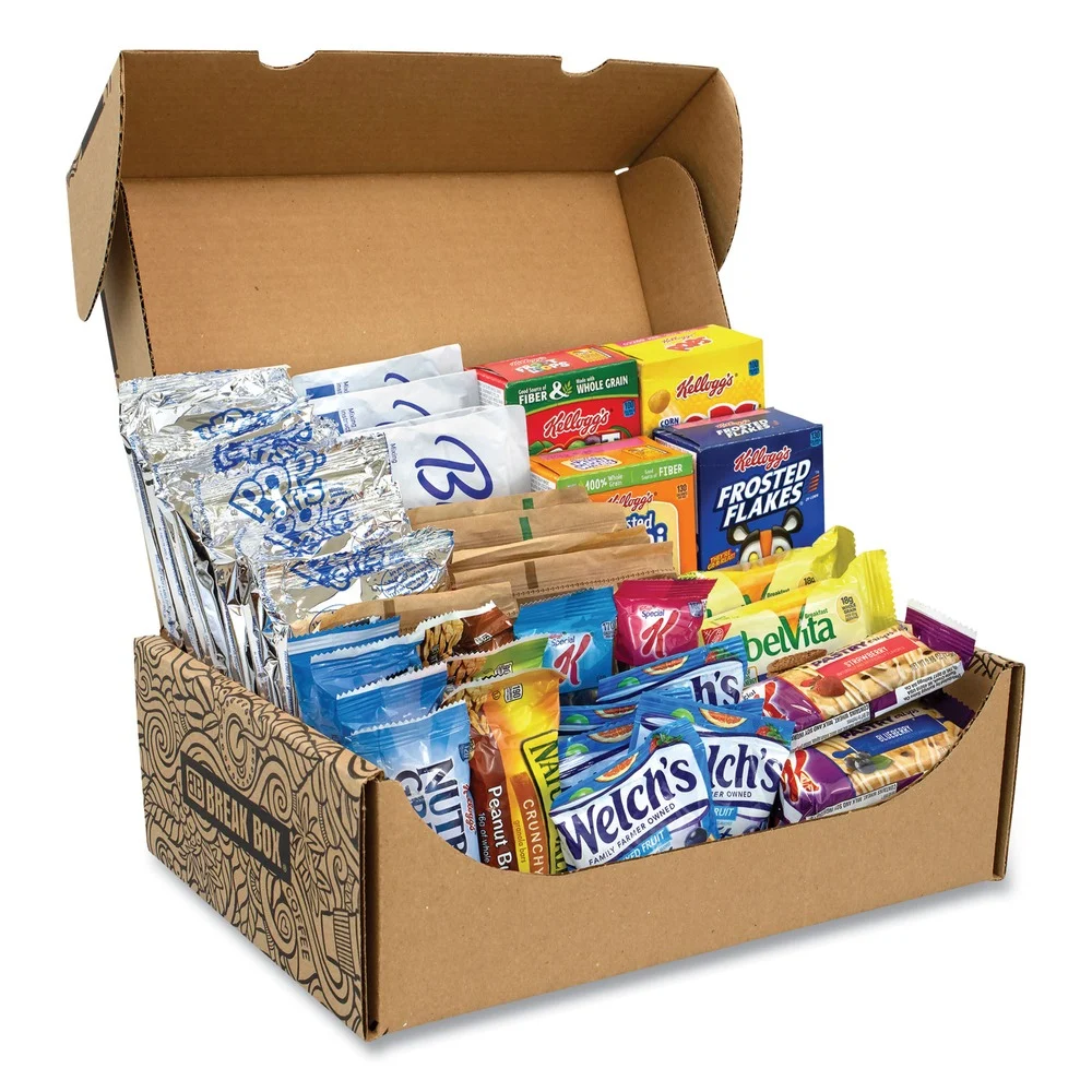 Snack Box Pros 70000002 Breakfast Snack Box - Assorted (45/Box)