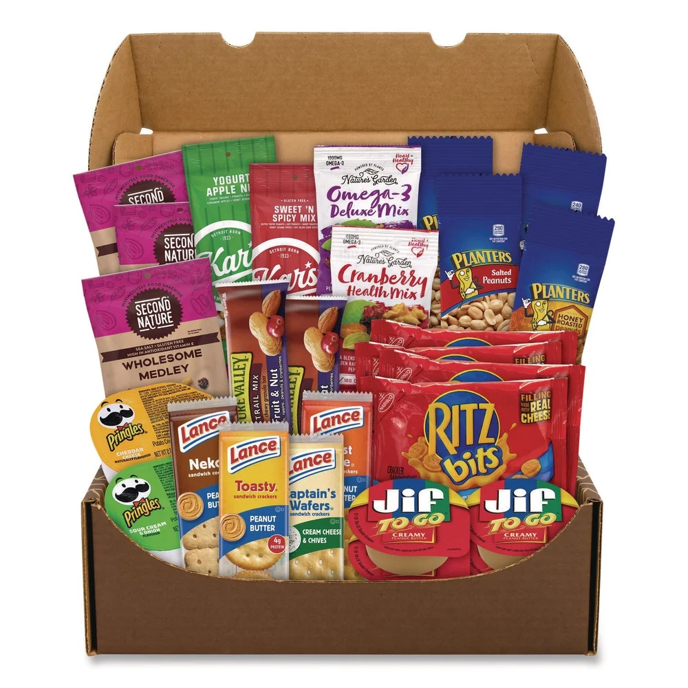Snack Box Pros 70000009 On The Go Snack Box - Assorted (27/Box)