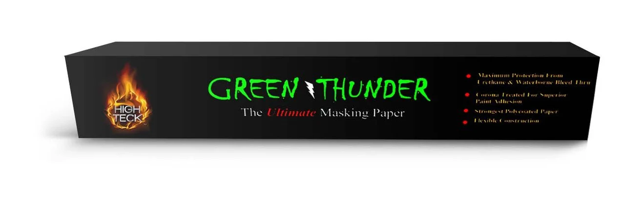Green Thunder Masking Paper, Weight: 30#, Size: 6" X 500'