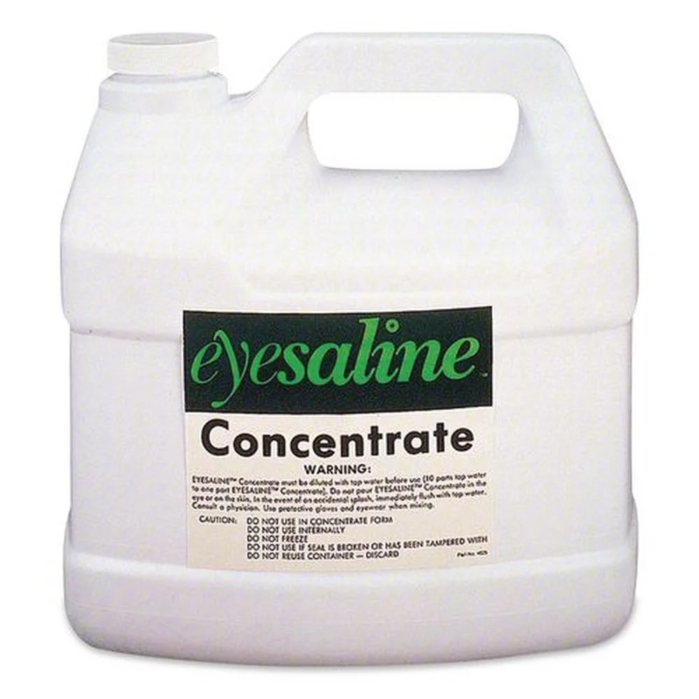 Honeywell Fendall Eyesaline Stream II 180 oz Eyewash Station Refill (4/Carton)