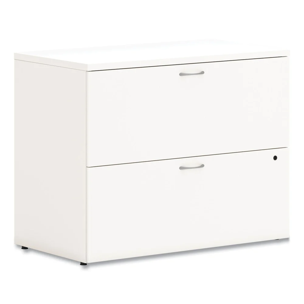 HON Mod 36 in. x 20 in. x 29 in. Lateral File with 2 Legal/Letter-Size Drawers - Simply White