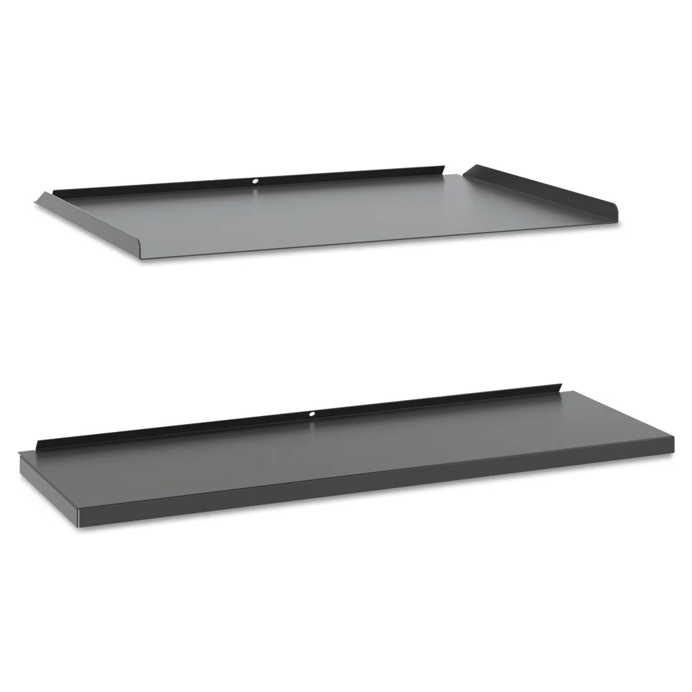 HON 17.5 in. x 9 in. x 1 in. Manage Series Steel Shelf and Tray Kit - Ash