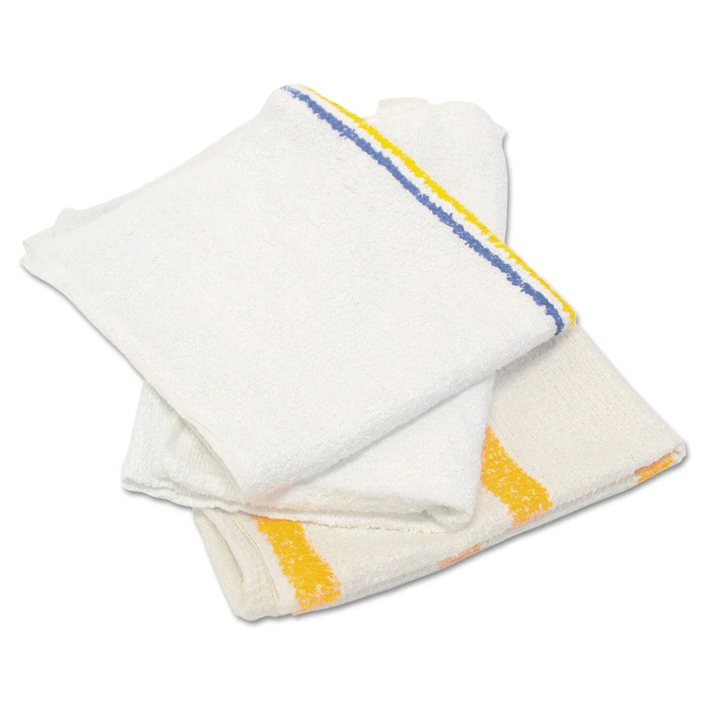 HOSPECO Value Choice Counter Cloth/Bar Mop - White (1/Carton)