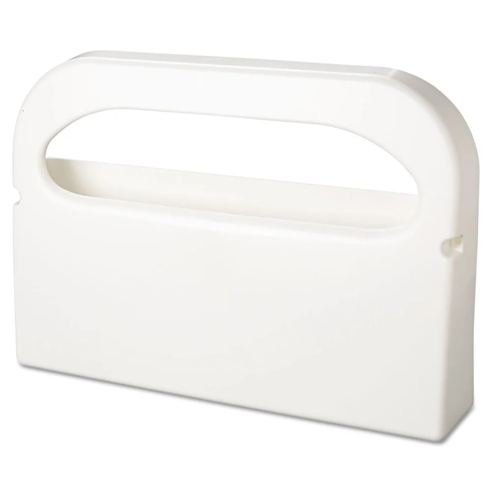 HOSPECO 16 in. x 3.25 in. x 11.5 in. Health Gards Half-Fold Toilet Seat Cover Dispenser - White (2/Box)