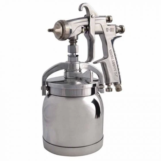 ANEST IWATA 4420B W101-S Series Suction Feed Compact Spray Gun, 1 mm Nozzle (Rep