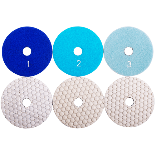 Hybrid Polishing Pads, 3 Step, ASHT