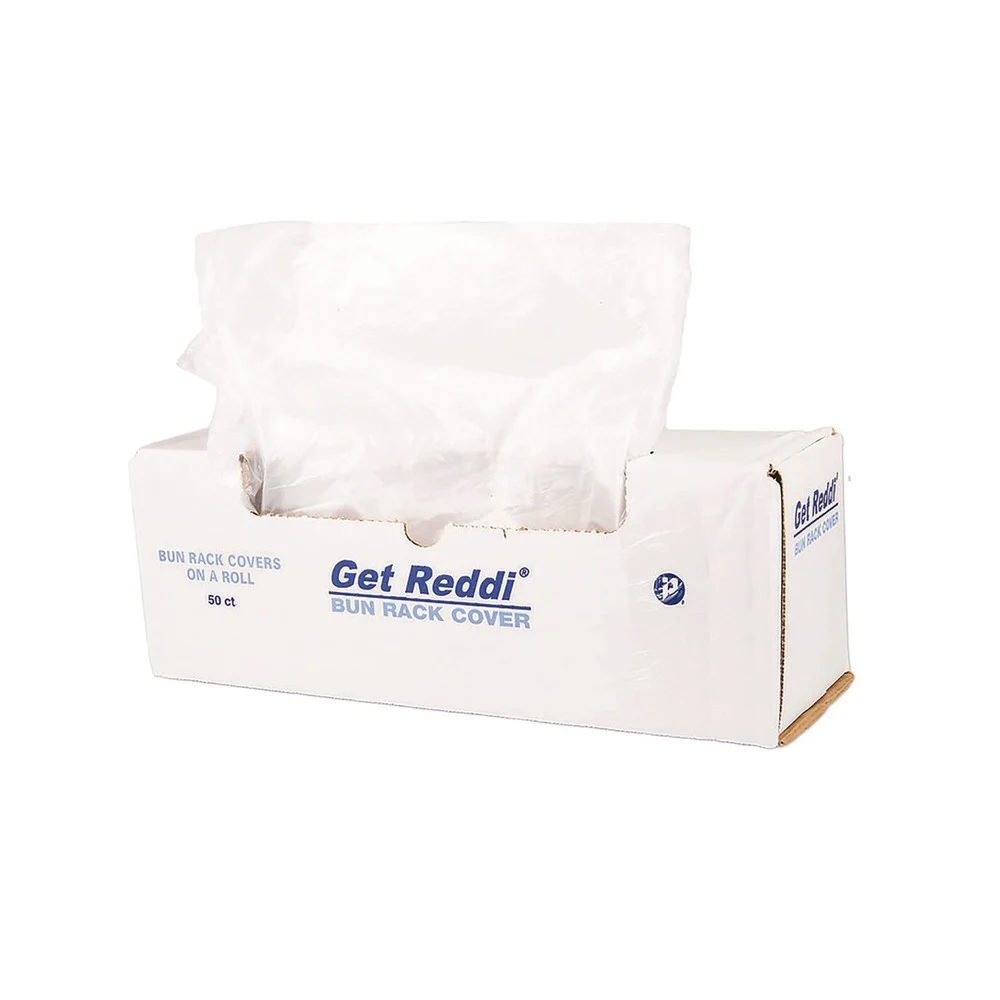 Inteplast Group 52 in. x 80 in. Bun-Rack/Pan-Cover Film (50/Carton)