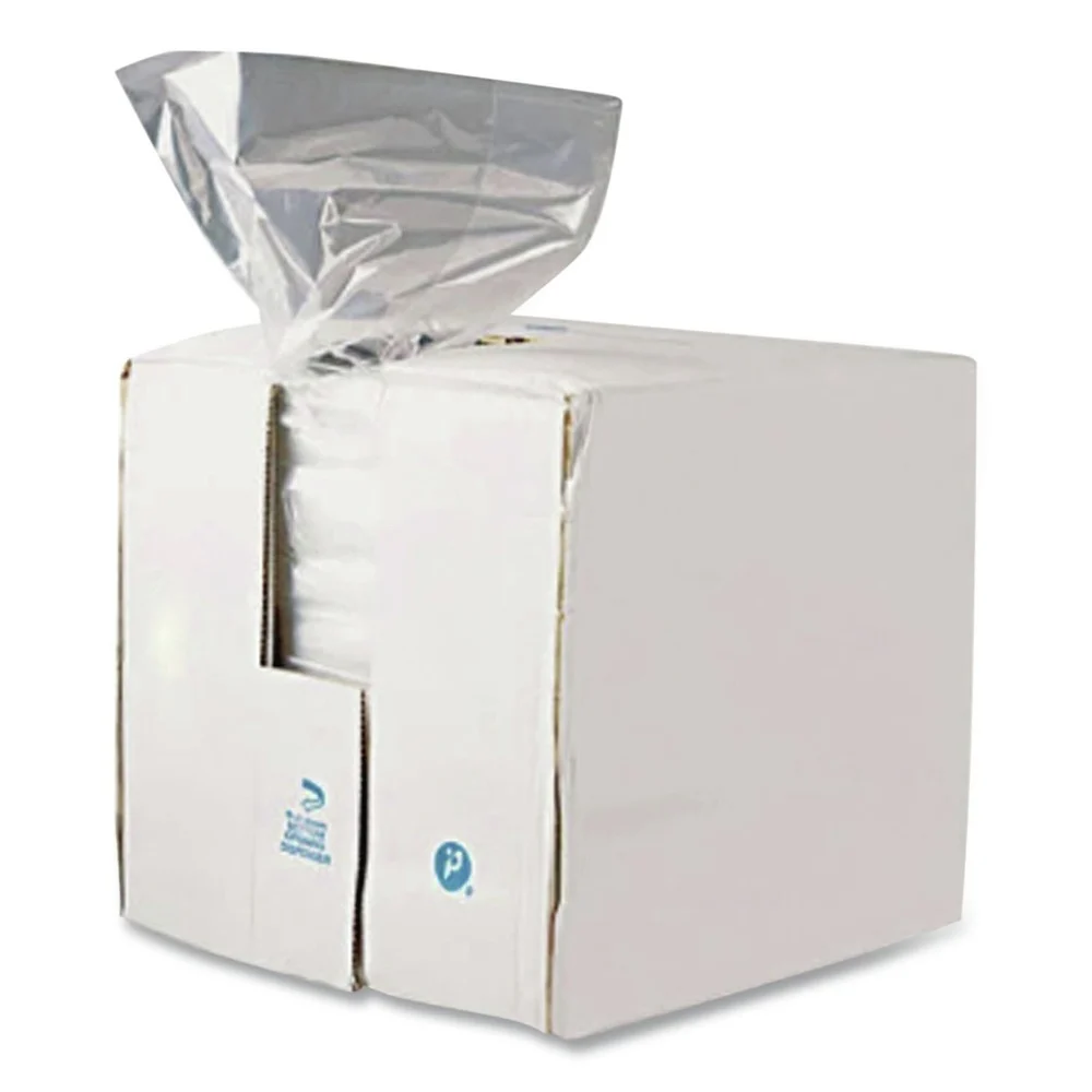 Inteplast Group PB080320M 0.8 mil. 8 in. x 20 in. Food Bags - Clear (1000/Carton)