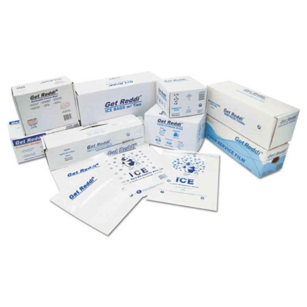 Inteplast Group 18-Quart 0.68 mil. 10 in. x 20 in. Food Bags - Clear (1000/Carton)