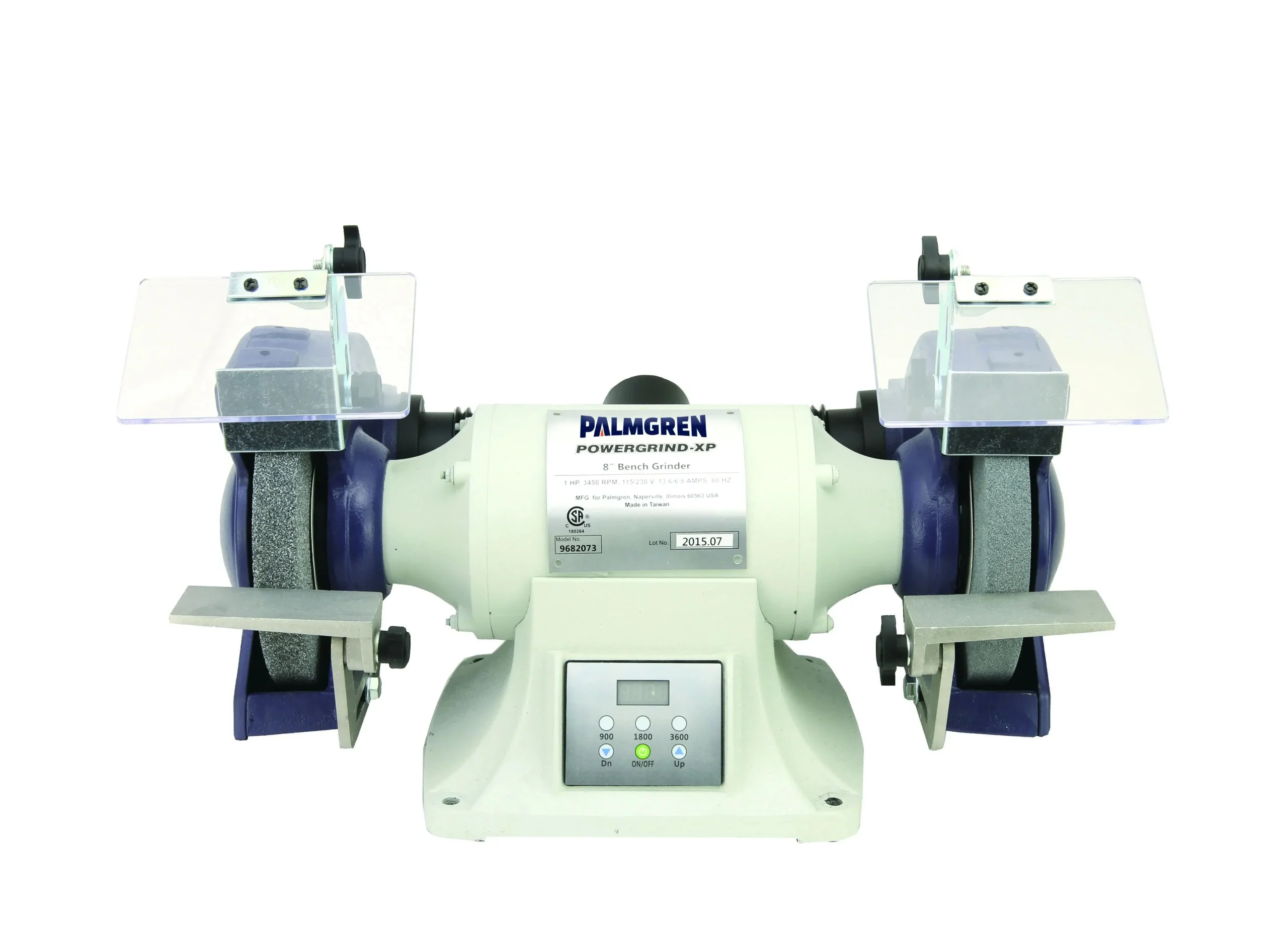 8" Variable Speed 1HP 115/240V Bench Grinder