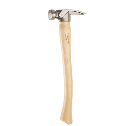 19oz Smooth Face Hickory Handle Framing Hammer