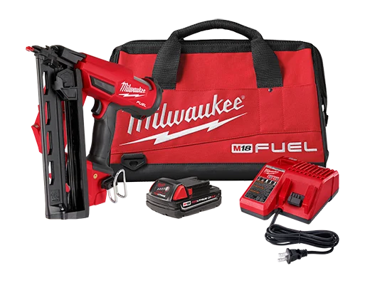 M18 FUEL? 16 Gauge Angled Finish Nailer Kit