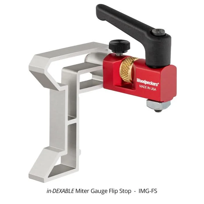 Woodpeckers IMG-FS in-DEXABLE Miter Gauge Flip Stop