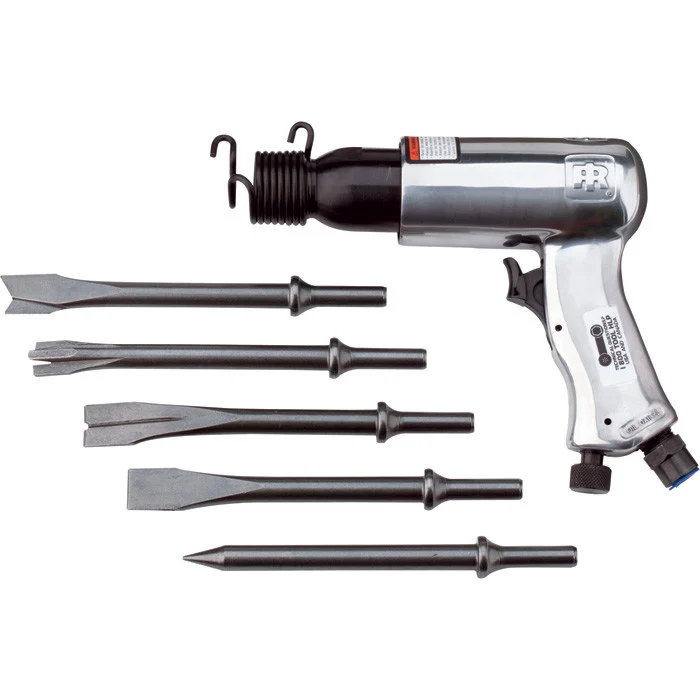 Ingersoll Rand Standard-Duty Air Hammer with 5-Piece Chisel Set
