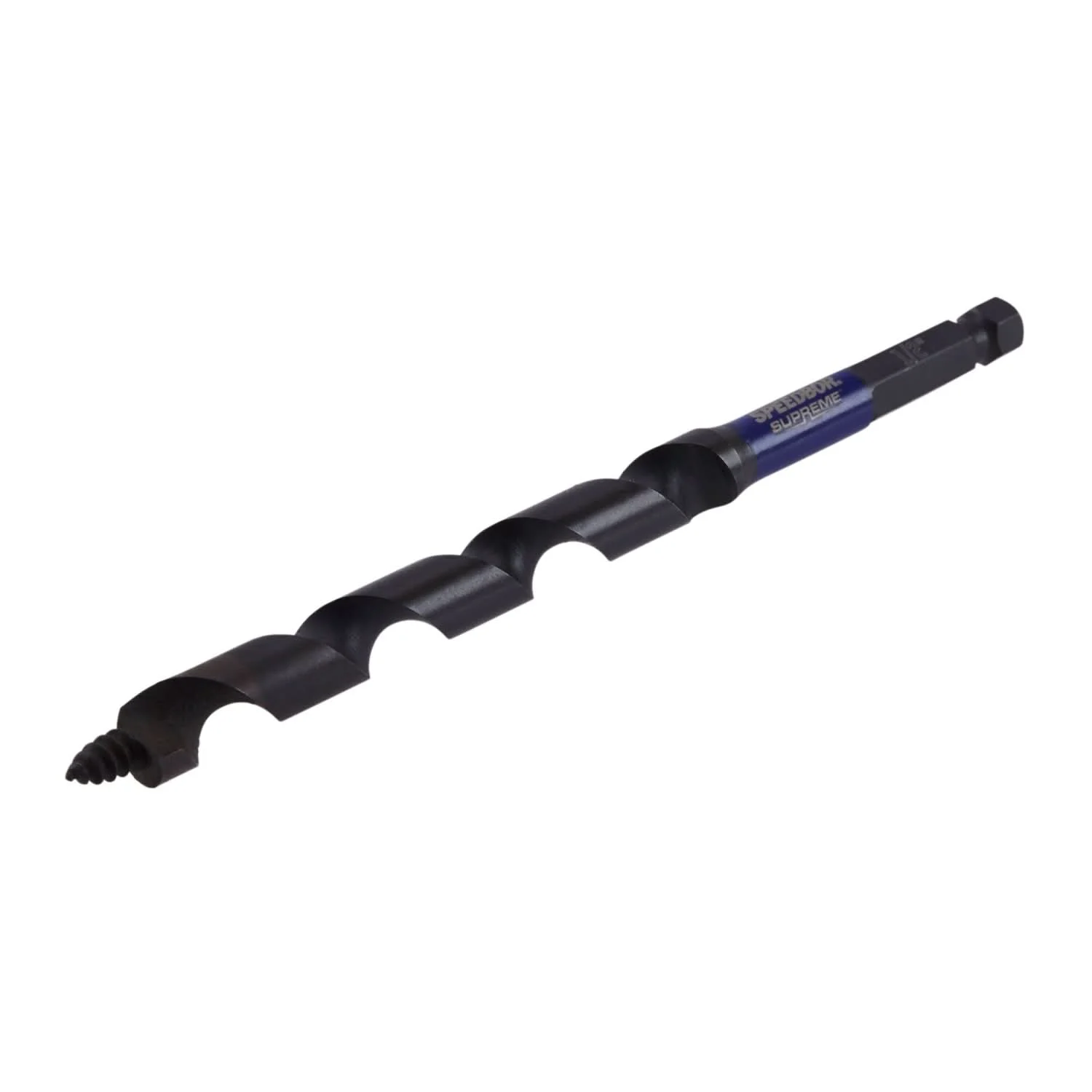 Irwin IWAX3015 SPEEDBOR SUPREME Auger Bit, 1/2" x 7-1/2"