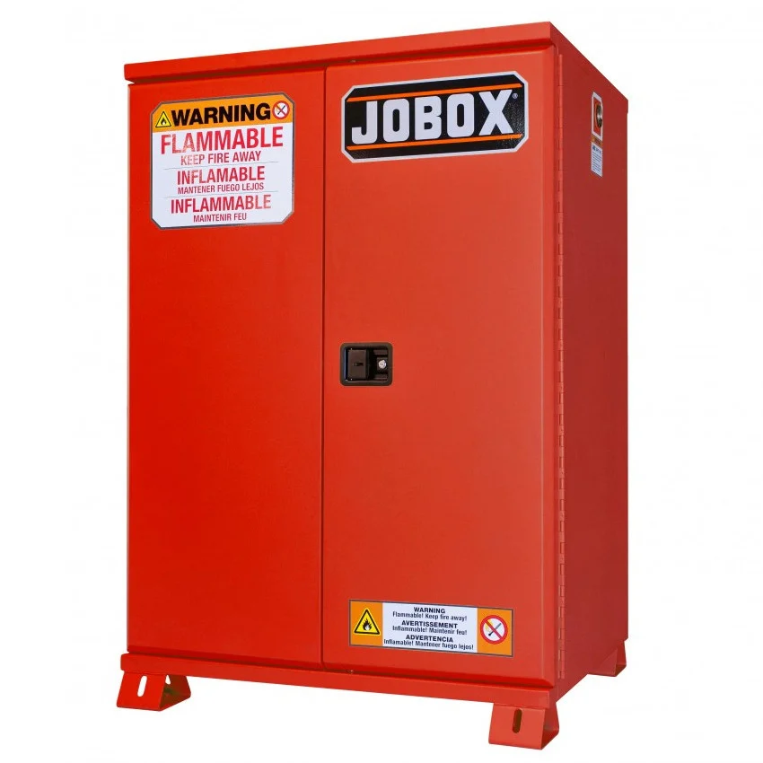 JOBOX 30 Gallon Heavy-Duty Safety Cabinet - Red