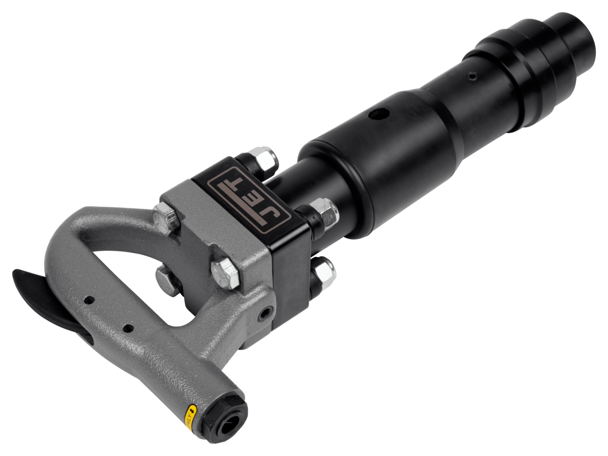 JCT-3622, 4" Stroke, Round Shank, 4-Bolt Chipping Hammer
